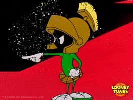 angry outer space GIF by Looney Tunes