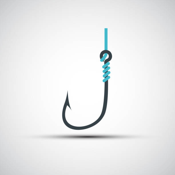 vector-icons-fishing-hook-and-line-vector-id489838986