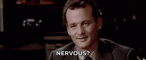 Nervous Bill Murray GIF by Ghostbusters